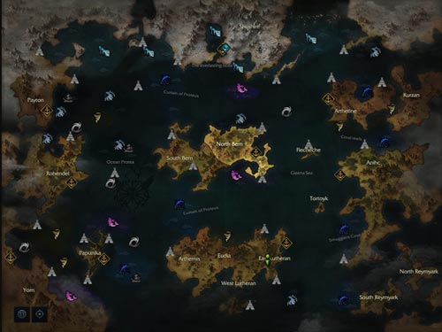 Mapa de Lost Ark