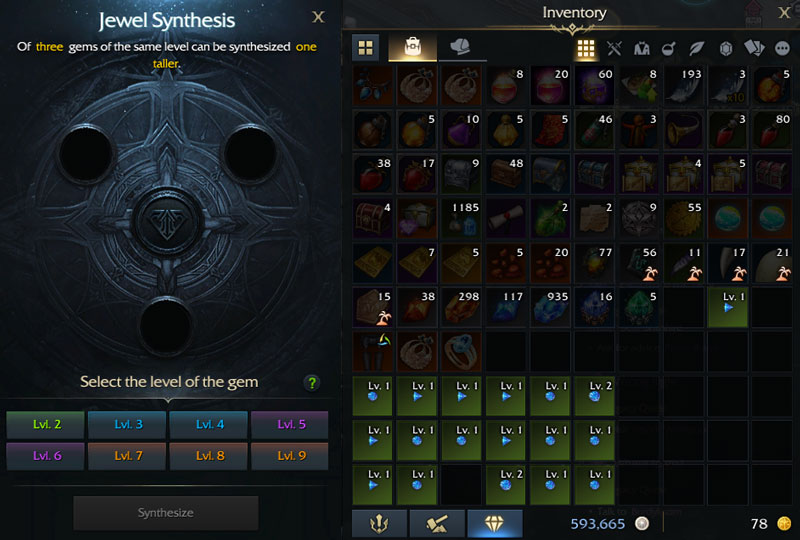 Jewel Synthesis