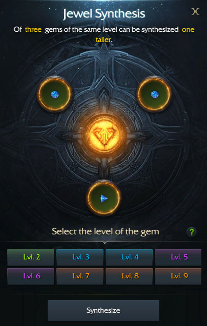 Jewel Synthesis