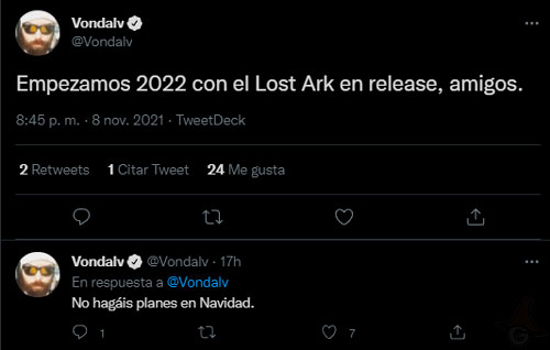 Vondalv Tweet