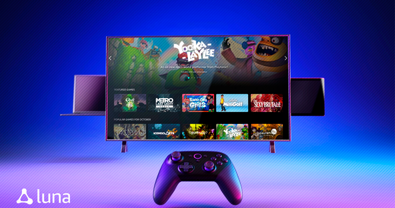Amazon presenta Amazon Luna, su servicio de streaming de videojuegos
